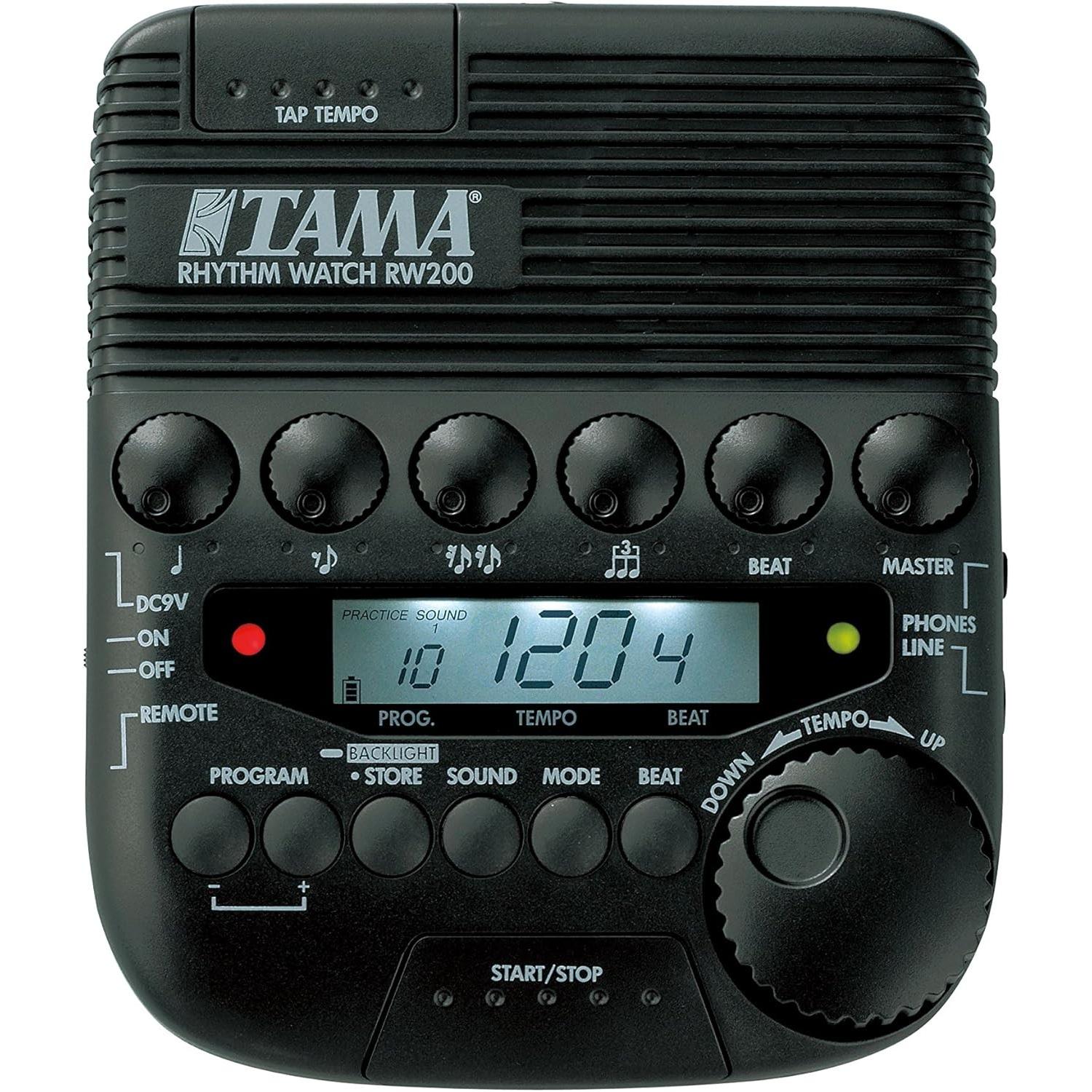 Tama RW200 Ritme Horloge, Tuners, Zwart