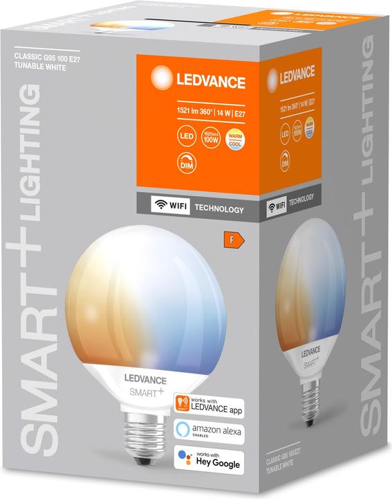 Actual product image Ledvance Smart+ (E27, 14 W, 1521 lm, 1 x, F)