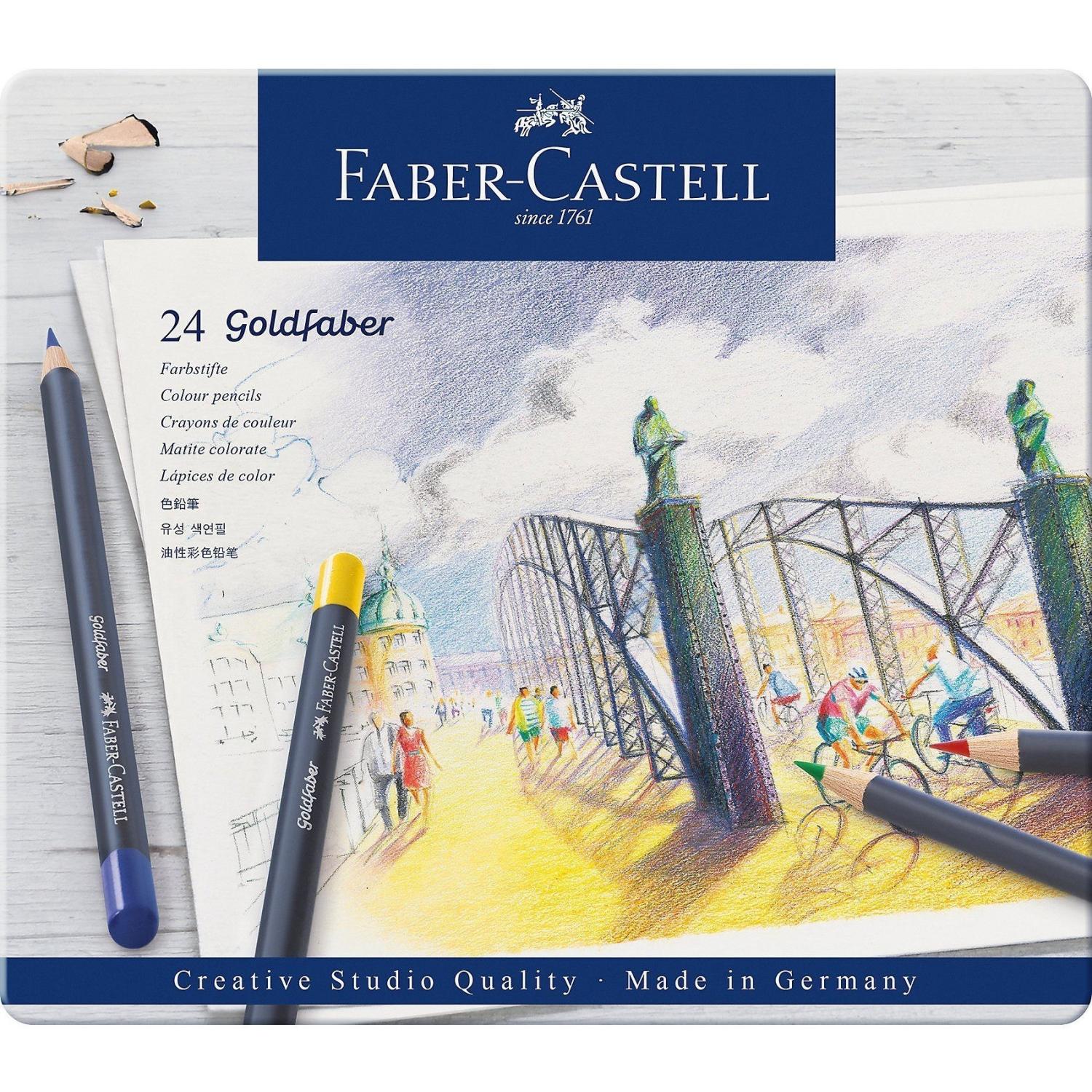 Faber-Castell, Malstifte, Goldfaber (Mehrfarbig, 24 x)
