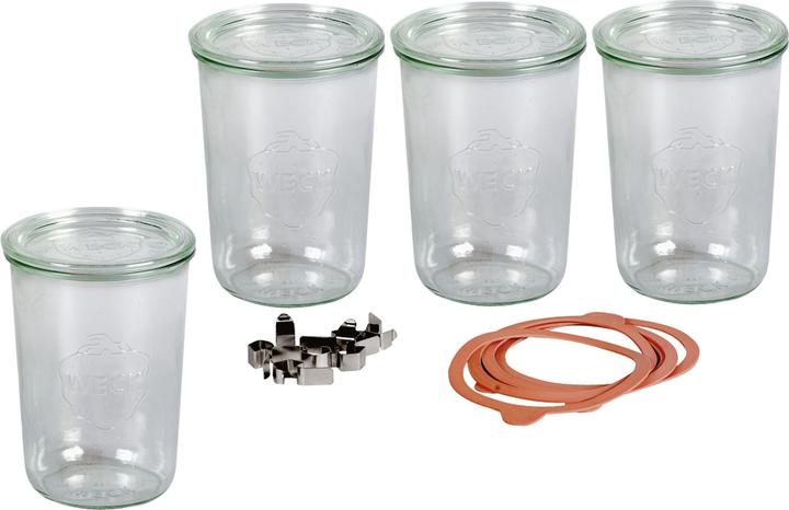 Actual product image Weck lintel shape (4 pcs., 0.75 l)