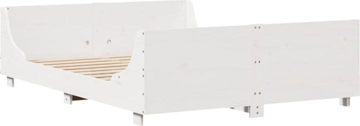 Produktbild vidaXL Bett mit Kopfteil Kiefer (180 x 200 cm)