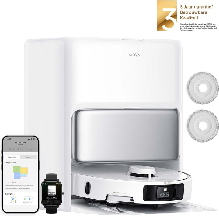Image du produit Mova P50 Pro Ultra (Robot d'aspiration et de nettoyage)