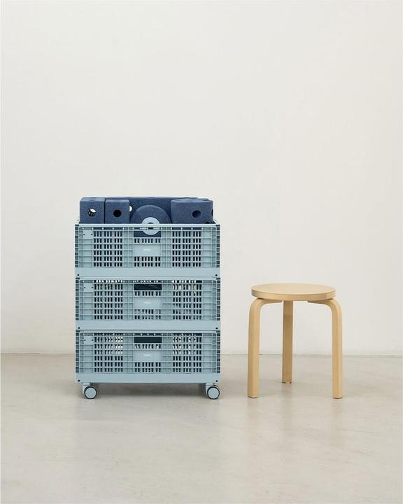 Image du produit Modu Aufbewahrungsbox 3er Set mit Rädern (3x)