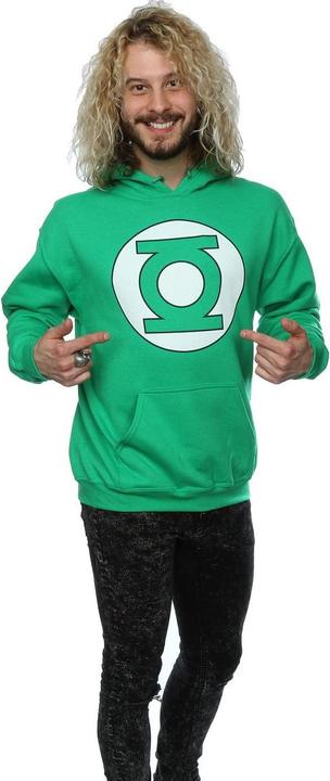 Immagine prodotto Green Lantern Logo Felpa con Cappuccio Uomo (XXL)