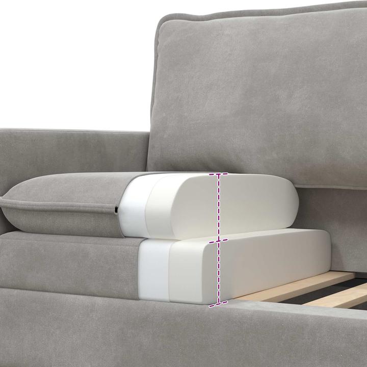 Produktbild vidaXL Modernes Sofa (2-Sitzer)