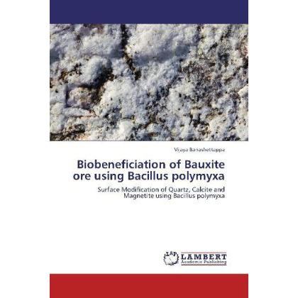 Biobeneficiation of Bauxite ore using Bacillus polymyxa, Fachbücher von Vijaya Banashettappa