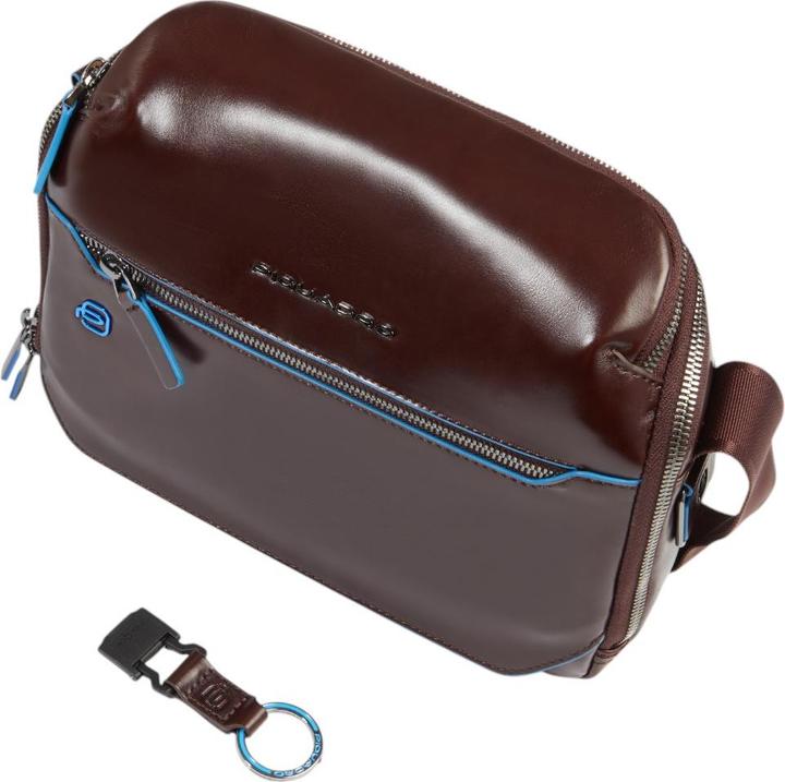 Actual product image Piquadro Blue Square - PRO Umhängetasche, Dunkelrot