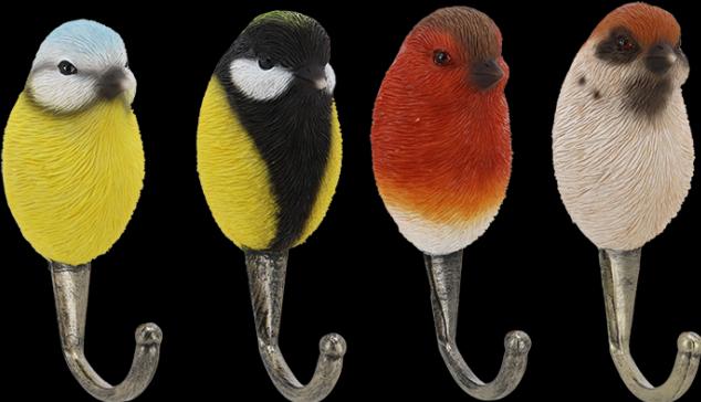 Produktbild Esschert Design Haken Vogelkopf