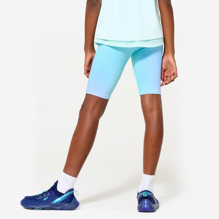 Produktbild Decathlon Radlerhose Kinder dehnbar und atmungsaktiv - Print