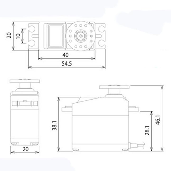 Immagine prodotto Futaba Servo S-U400 Digital HV