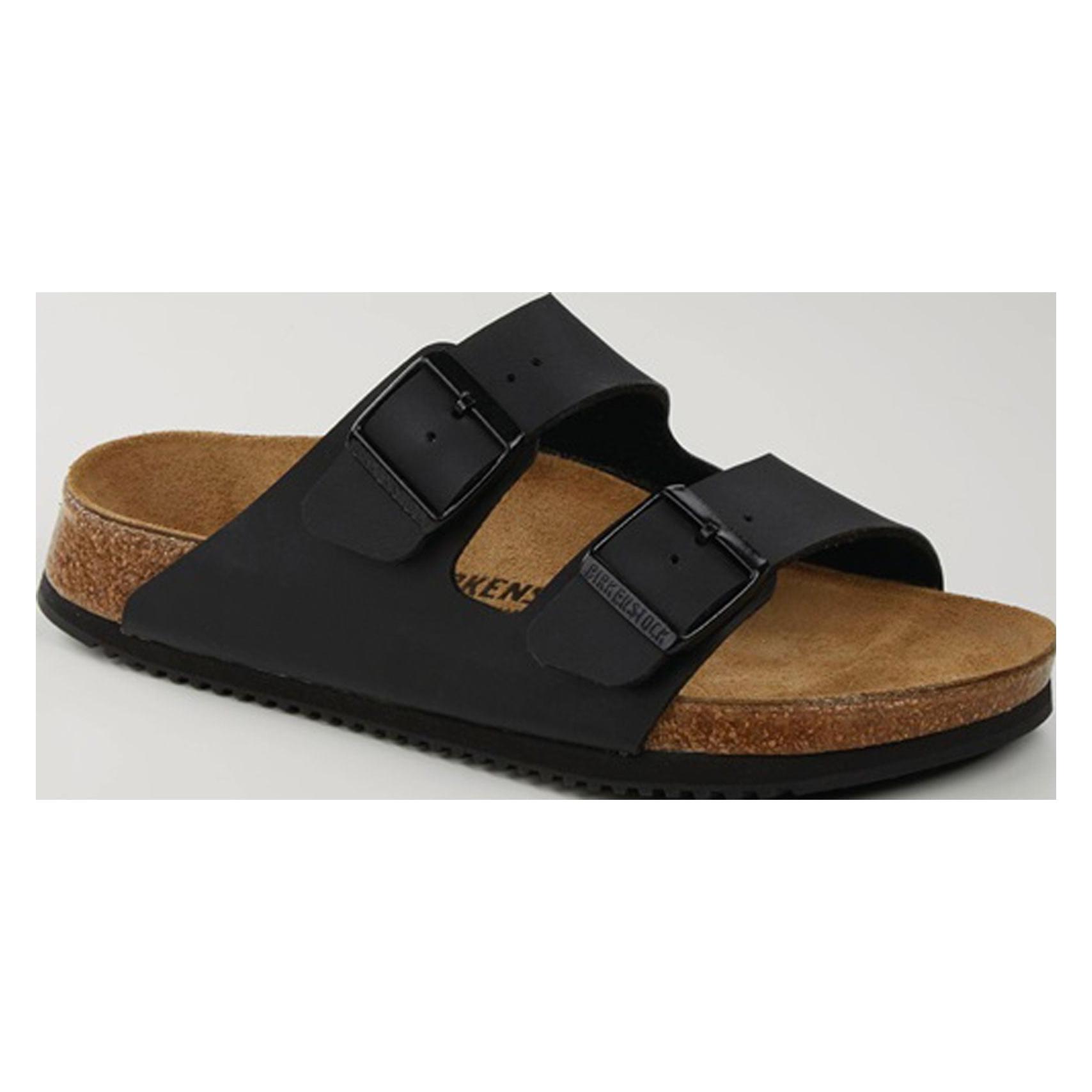Birkenstock, Damen, Sandalen, Arizona Sl Birko-Flor Schmal, Schwarz, (36)