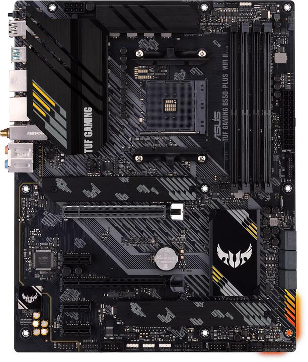 Productafbeelding ASUS TUF GAMING B550-PLUS WIFI II (AM4, AMD B550, ATX)