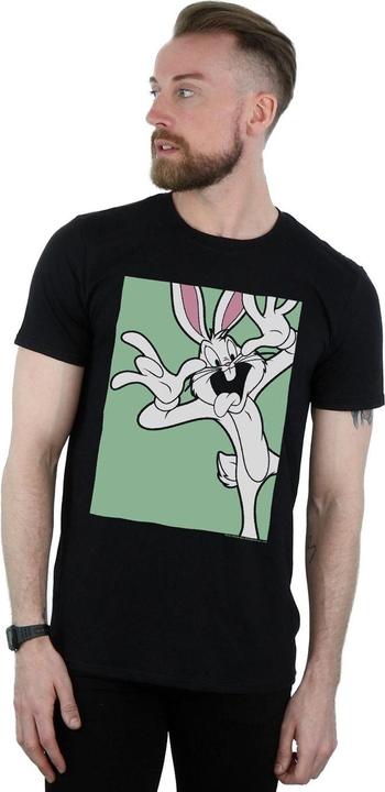 Actual product image Looney Tunes Mens Bugs Bunny Funny Face T-Shirt (3XL)