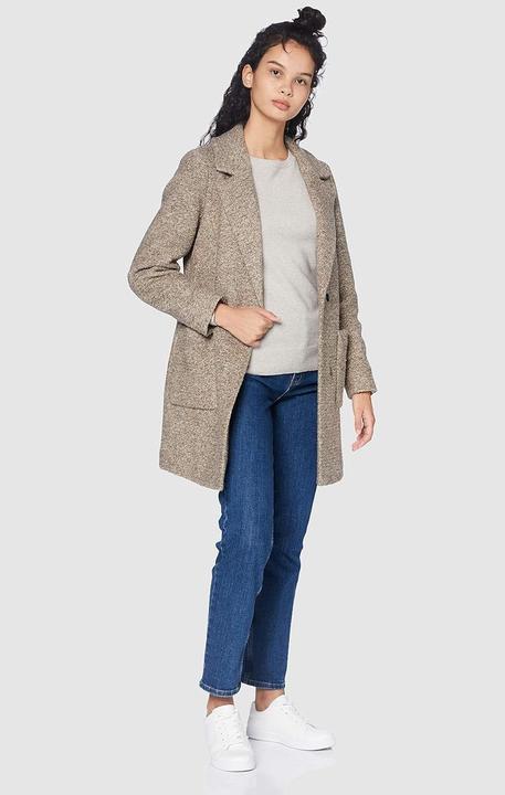 Actual product image Bugatti Wool Coat with Lapel Collar