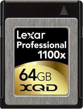 Produktbild Lexar XQD Card 1100x Professional (64 GB, XQD)