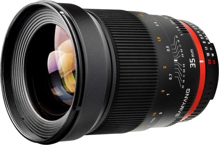Produktbild Samyang 35mm f/1.4 Canon EF AE (Canon EF-S, Canon EF, APS-C / DX, Vollformat)