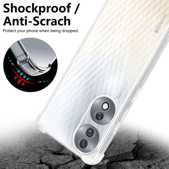 Produktbild Cadorabo TPU Hülle für Honor 70 Ultra Slim (LG F70)