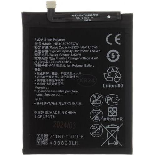 Huawei Hb405979ecw Batteria Per 3020Mah Li-Pol (Oem), Batteria Smartphone