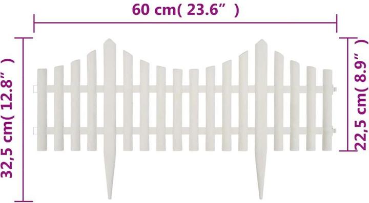 Produktbild vidaXL Rasenkante (1000 cm)