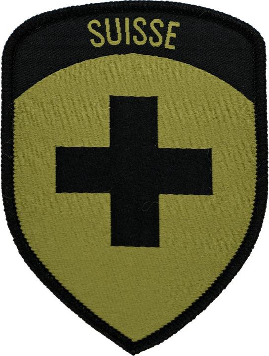 Charlie Mike Klettabzeichen Landeswappen SUISSE - Ranger Green