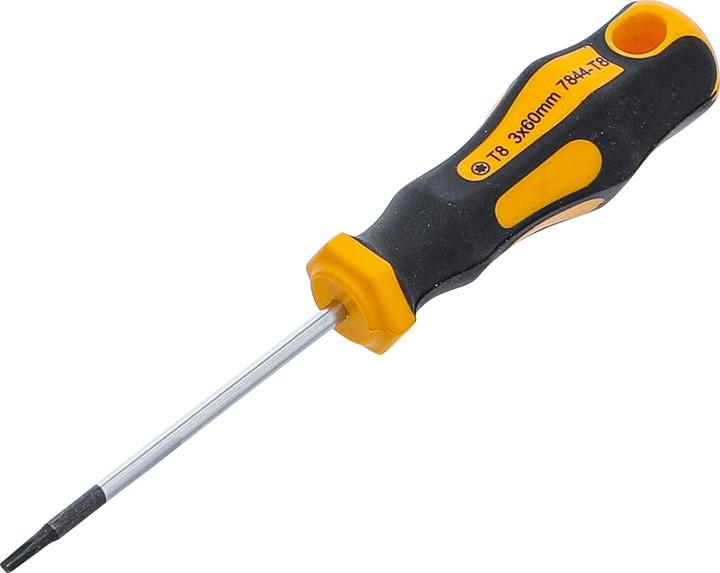 Actual product image BGS Screwdriver T-Star (for Torx) T8 Blade Length 60 mm (T-section)