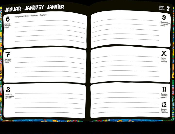Image du produit Agenda Hundertwasser 2025