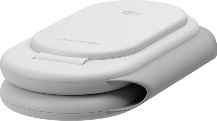 Actual product image Alogic PackAway 3in1 Qi2 Wireless Charging Stand White (35 W)