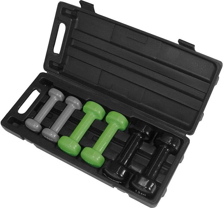 Actual product image Schildkröt Dumbbell set (2 x 0.5 kg, 2 x 1 kg, 2 x 1.5 kg)