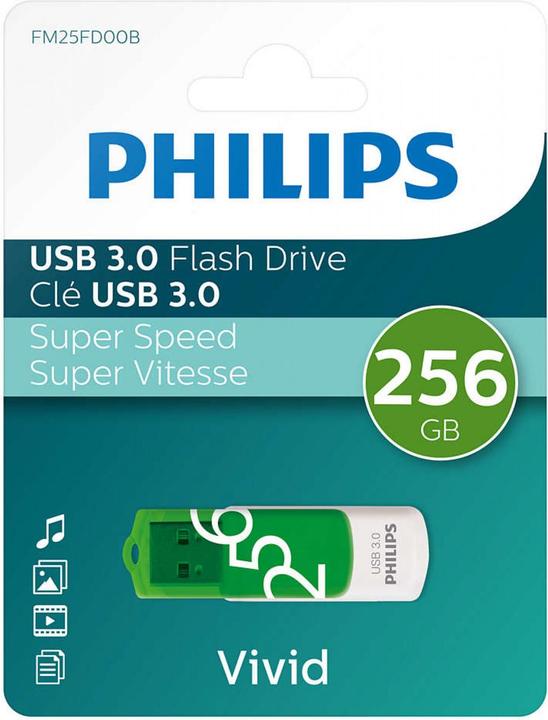 Image du produit Philips Vivid (256 Go, USB-A)