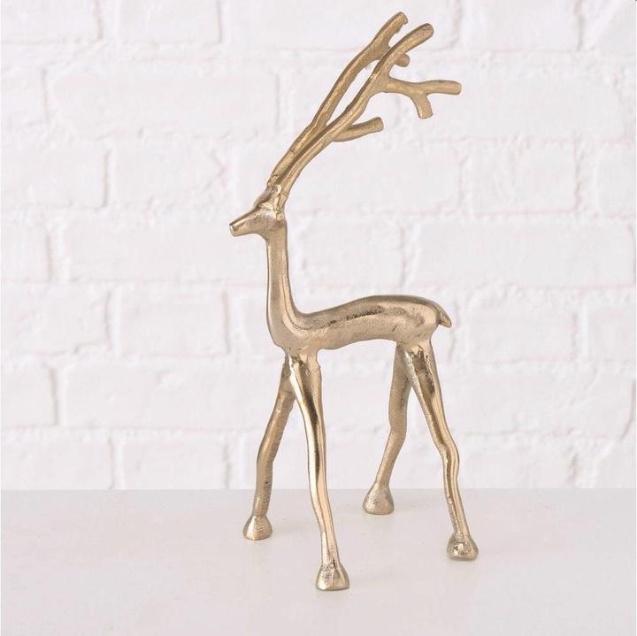 Produktbild Boltze Home Weihnachtsfigur Frody 67 cm, 3er Set, Gold
