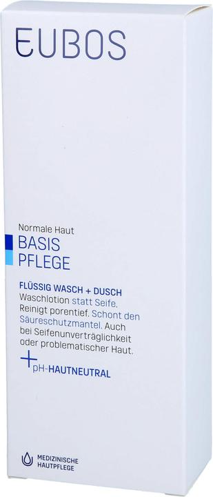 Produktbild Eubos FLUESS BLAU UNPARF, 200 ml Lösung (Reinigungsmilch, 200 ml)