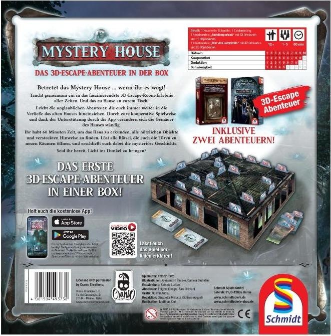 Produktbild Schmidt Spiele Mystery House (Deutsch)