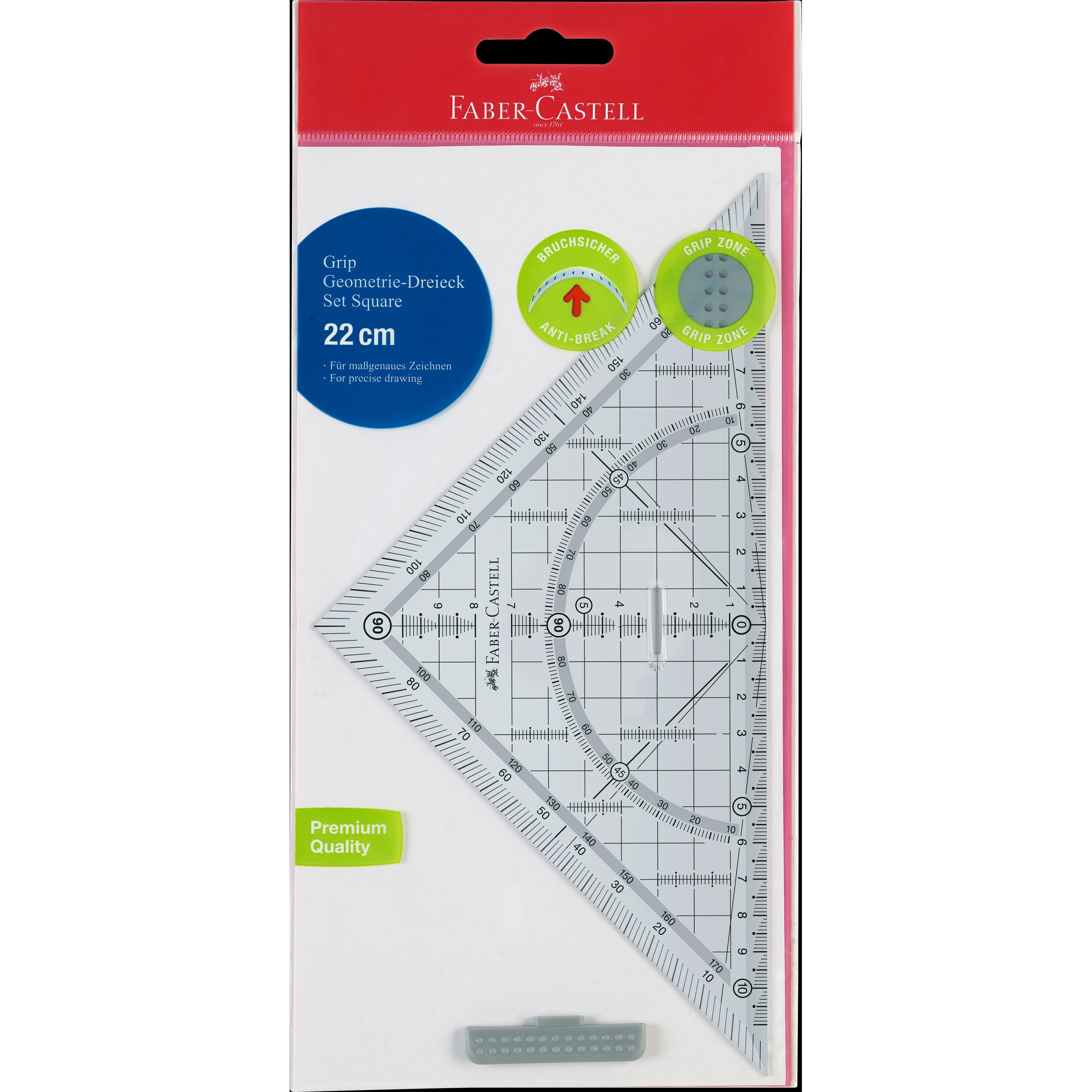 Thumbnail - Faber-Castell, Lineal, Grip (220 mm)