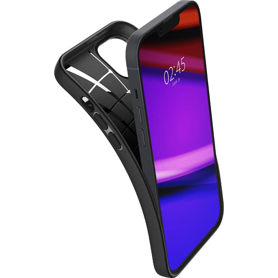 Thumbnail - Spigen Core Armor iPhone 14 czarny/matte black (Apple iPhone 14), Smartphone Hülle, Schwarz