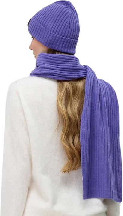 Immagine prodotto Bellemere Scarf Flat-Ribbed Knit Merino Wool Scarf