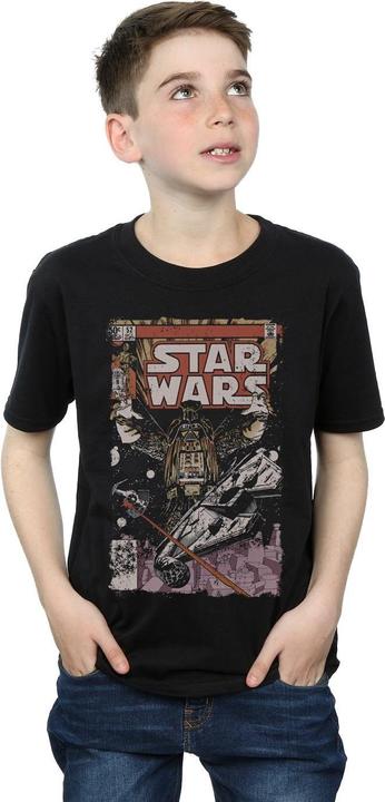 Produktbild Star Wars Millennium Falcon Comic TShirt Jungen (116)