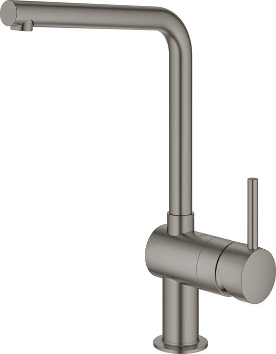 Grohe Robinet de cuisine avec mitigeur Minta dur graphite brossé 31375