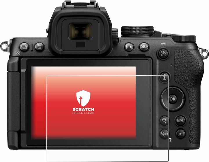 Produktbild upscreen Schutzfolie Displayschutz Displayschutzfolie Folie Klar Transparent (Displayschutz, Nikon Z50II)