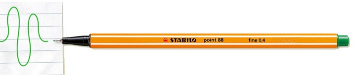 Produktbild STABILO point 88 Fineliner (Grün, 1 x)