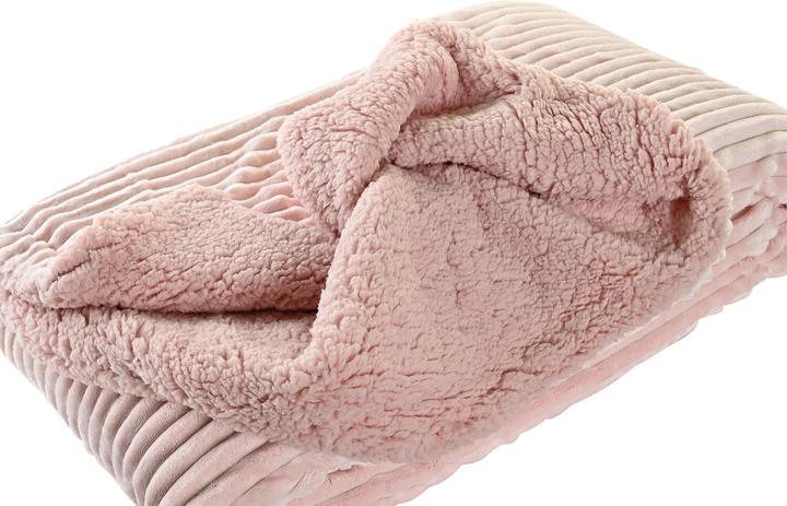 Produktbild DKD Home Decor Decke 150 x 200 x 2 cm Rosa Skandinavisch (150 x 200 cm)