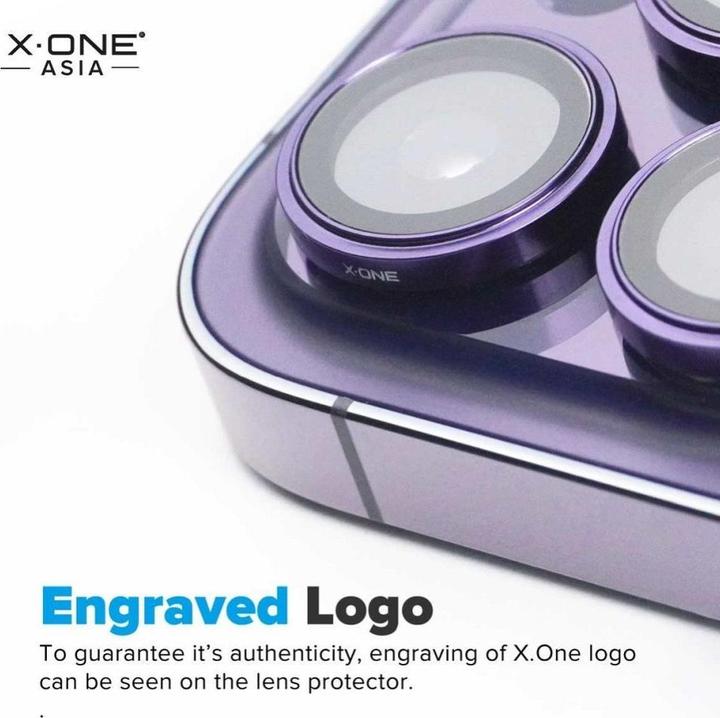 Immagine prodotto X-One Protective glass Sapphire Camera Armor Pro - for iPhone 16 Pro/16 Pro Max (1 Pezzo/i, Apple iPhone 16 Pro, Apple iPhone 16 Pro Max)