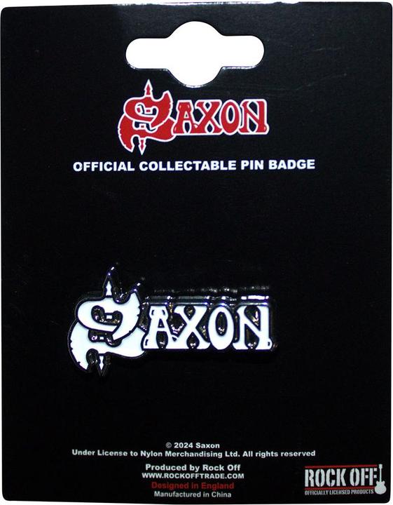 Actual product image Saxon Logo Badge