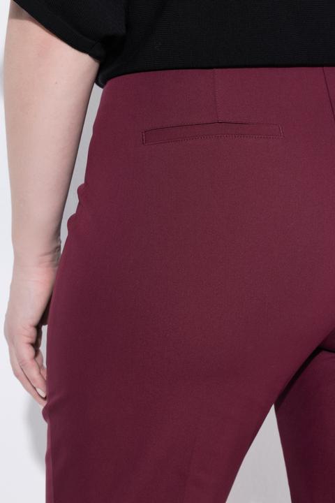 Produktbild Ulla Popken Hose, gerades Bein, Elastikbund, Stretch (56)