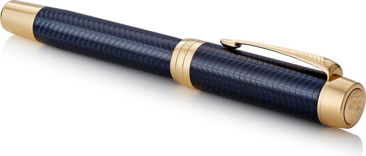 Immagine prodotto Parker Pen Duofold Prestige Blue Chevron (Nero, 1x)
