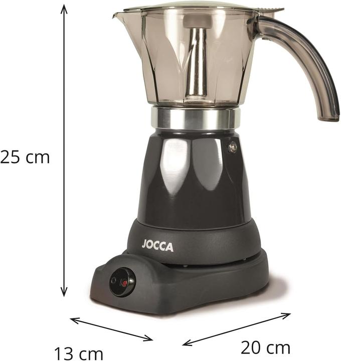 Image du produit Jocca Elektrische Espressokanne mit 360° Basis (6 T.)