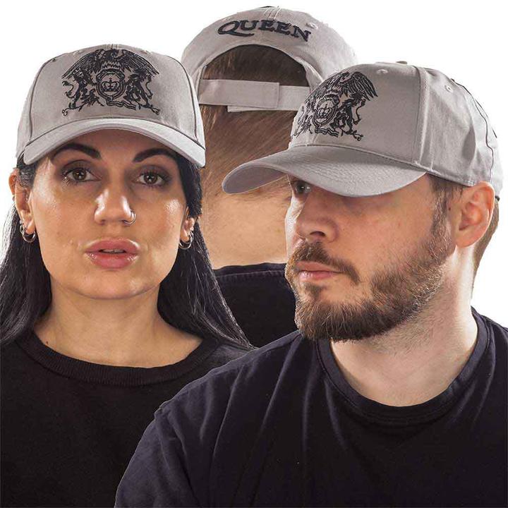 Queen Black Classic Crest Baseball Cap