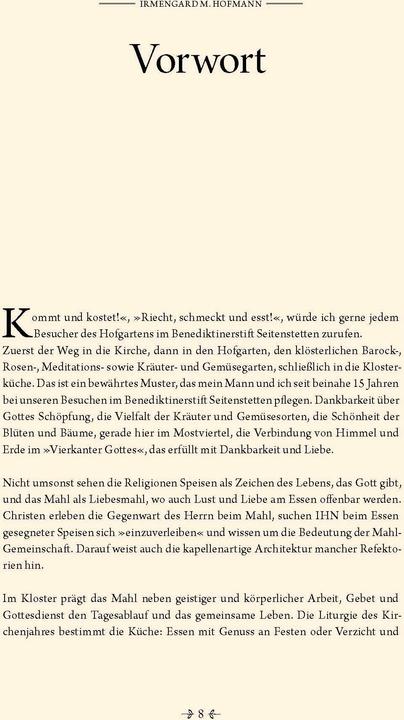Produktbild Schmankerl aus der Klosterküche (Deutsch, Irmengard Hofmann, 2015)