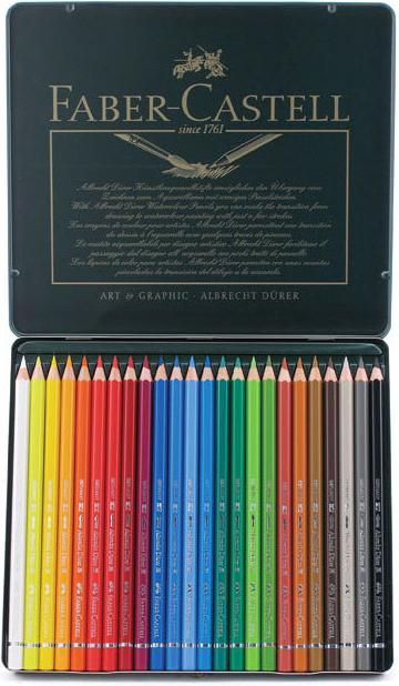 Actual product image Faber-Castell Watercolour pencil Albrecht Dürer (24 x)