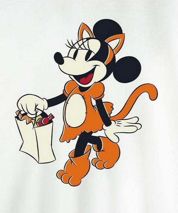 Immagine prodotto Disney Cat Trick Or Treat Felpa Topolina Donna (XL)