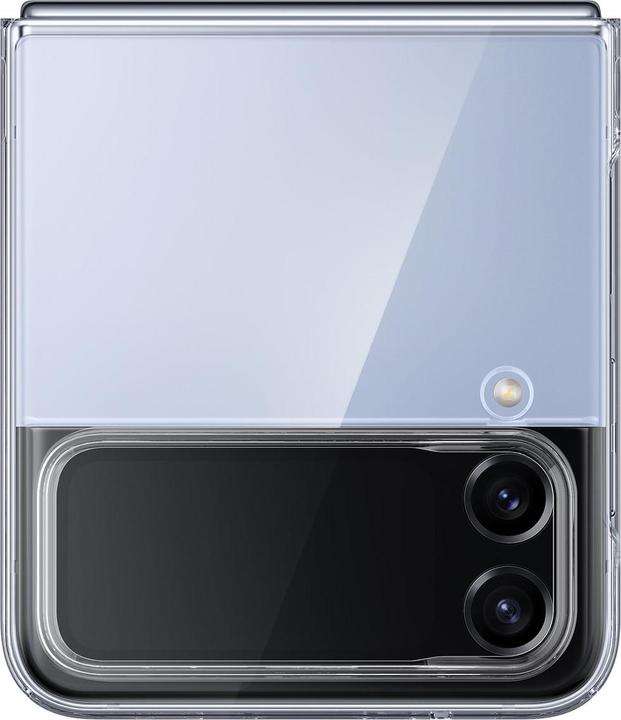Actual product image Spigen AIRSKIN GALAXY SU FLIP 4 CRYSTAL CLEAR (Samsung Galaxy Z Flip4)